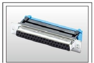 D-SUB  母头刺破外扣式铆合型